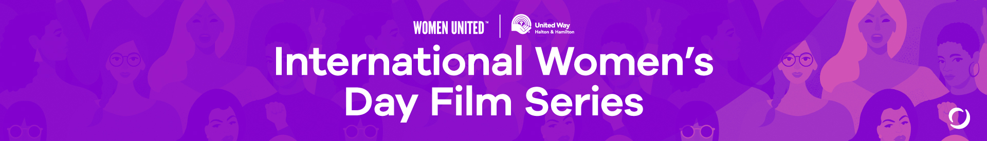 International Women's Day Film Series Banner